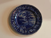 Load image into Gallery viewer, Historical Staffordshire Blue Battery New York Plate

