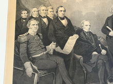 Load image into Gallery viewer, Large Folio Engraving “Union” H. S. Saddler Constitution United States
