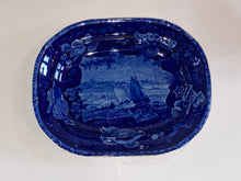 Load image into Gallery viewer, Historical Staffordshire East Cowes Isle of Wight Small Platter Ca. 1825
