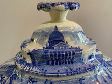 Load image into Gallery viewer, Historical Staffordshire Boston State House Soup Tureen Ca. 1825
