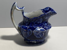 Load image into Gallery viewer, Historical Staffordshire Blue Creamer Eagle on Urn Circa 1825
