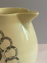 Load image into Gallery viewer, Staffordshire Creamware Liverpool Pitcher Eagle Shield with Chain of States Commodore Rogers
