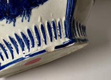 Load image into Gallery viewer, Pearlware Sugar Bowl With Embossed Eagle Ca. 1820
