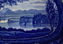 Load image into Gallery viewer, Historical Staffordshire Platter Catskill Montains Hudson River Ca. 1825

