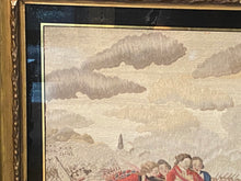 Load image into Gallery viewer, Late 18th - Early 19th Century Needlepoint Embroidery of The Death of General Wolfe At Quebec
