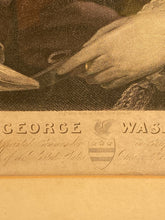Load image into Gallery viewer, Original 19th Century Medium Folio Engraving Of General George Washington Stuart
