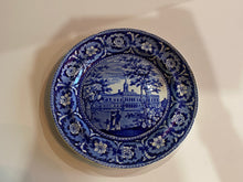 Load image into Gallery viewer, Historical Staffordshire Blue Plate New York City Hall

