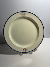 Load image into Gallery viewer, Staffordshire Creamware Liverpool Herculaneum Plate American Eagle And Monogram
