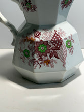 Load image into Gallery viewer, Staffordshire Pink Transfer Liberty Cap Patriotic Flag Large Pitcher Ca. 1840
