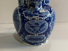 Load image into Gallery viewer, Historical Staffordshire Blue Erie Canal Inscription Pitcher
