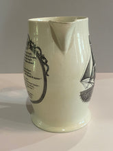 Load image into Gallery viewer, Staffordshire Creamware John Adams and Liberty Poem American Ship
