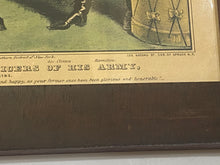 Load image into Gallery viewer, Original N. Currier &amp; Ives Print Washington Taking Leave Of The Officers Of Army
