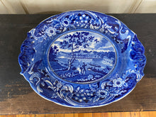 Load image into Gallery viewer, Historical Staffordshire Blue Soup Tureen Fairmount Near Philadelphia Ca. 1825
