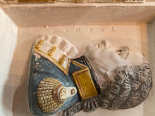 Load image into Gallery viewer, Antique 19th Century Chalk Plaster Plaque George Washington President
