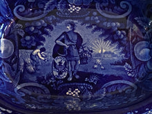 Load image into Gallery viewer, Historical Staffordshire Large Vegetable Dish Peace and Plenty By Clews
