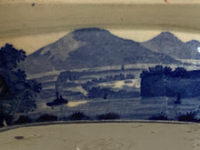 Load image into Gallery viewer, Historical Staffordshire Blue Vegetable Dish Tappenzee From Greensburg
