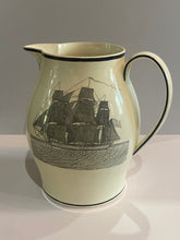 Load image into Gallery viewer, Staffordshire Creamware Liverpool Pitcher Huge Washington Chain States Ca. 1800
