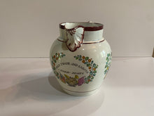 Load image into Gallery viewer, Staffordshire Pearlware Arms of United States and Free Trade and Sailors Their Rights Pitcher
