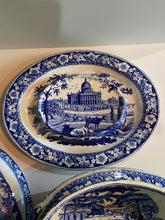Load image into Gallery viewer, Historical Staffordshire Boston State House Soup Tureen Ca. 1825
