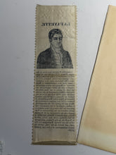 Load image into Gallery viewer, 19th Century Silk Ribbon Of Geneneral Lafayette
