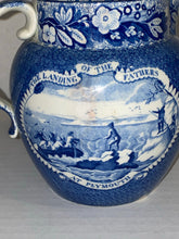 Load image into Gallery viewer, Historical Staffordshire Pilgrim Pattern Pitcher Ca. 1825
