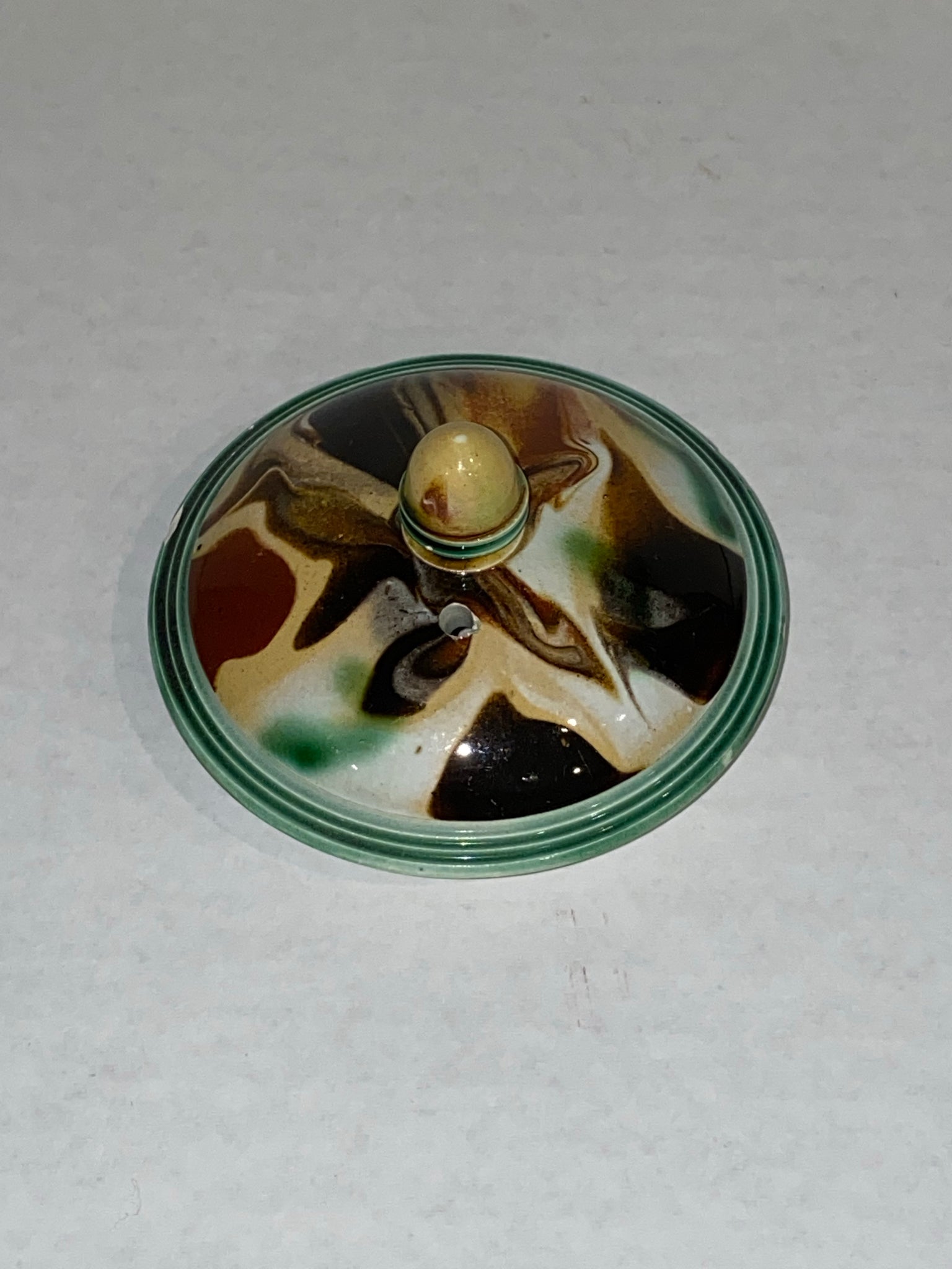 Mochaware Mocha Large Mixing Bowl Earthworm Circa 1820 – David M. Kurau