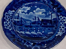 Load image into Gallery viewer, Historical Staffordshire Landing of Lafayette Cup Plate Ca. 1825
