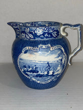 Load image into Gallery viewer, Historical Staffordshire Pilgrim Pattern Pitcher Ca. 1825
