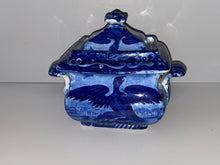 Load image into Gallery viewer, Historical Staffordshire Boston Harbor Sugar Bowl Eagle And Shield Ca. 1825
